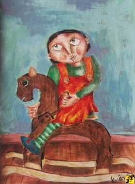 Dziewczynka.