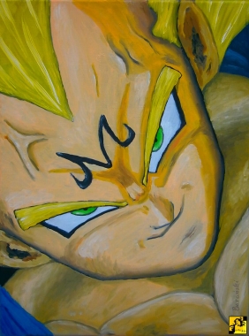 Zadowolony Vegeta
