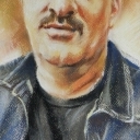 portret B.