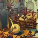 Smutny obraz or Still life with bottles
